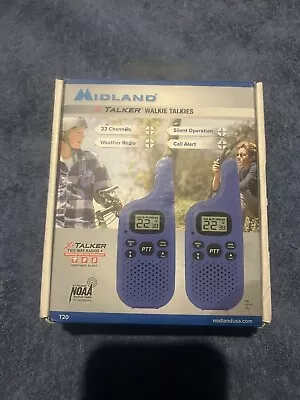 Midland X-Talker Walkie Talkies Two Way Radios 22 Channel NEW • $15