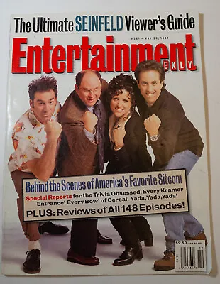 Entertainment Weekly May 30 1997 The Ultimate Seinfeld Viewer's Guide -Reviews! • $10