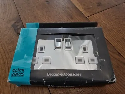£5 • Buy Click Deco Chrome Socket