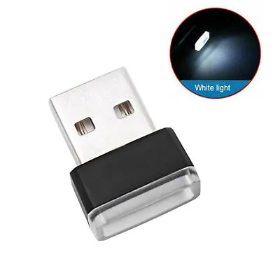 USB LED Car Interior Light Neon Atmosphere Ambient Lamp Accessories Bulb 1Pcs • $2