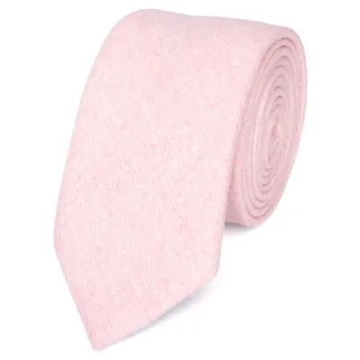 £6 • Buy Vintage Pink Blush Mens Tweed / Wool Skinny Tie. Excellent Quality & Reviews. UK