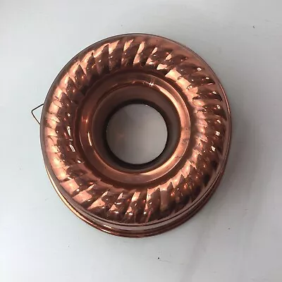 Vintage Copper Mold Jello Bundt • $14.99