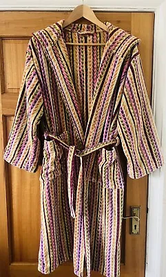 Missoni Luxury Dressing Gown/robe Size M But Fits Large Unisex Stunning Colours • $155.42