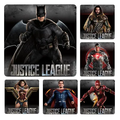 $3.30 • Buy Justice League Stickers X 6 - Birthday Party Supplies Favours Aquaman Flash
