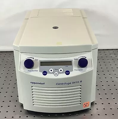 Eppendorf 5415R Refrigerated Centrifuge W/ F45-24-11 Rotor • $360