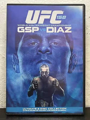 UFC 158: GSP Vs Diaz DVD W/ Insert (2-Disc Set MMA 2013) • $19.99
