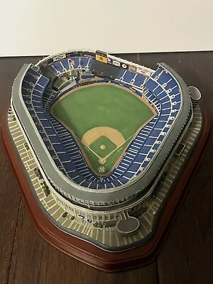 $175 • Buy Deluxe Danbury Mint Night Game At Yankee Stadium New York MLB Replica Model