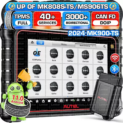 2024 Autel MaxiCOM MK900TS MK900-TS Full TPMS Diagnostic Scanner Up Of MX808S-TS • $849