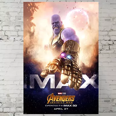 Avengers Infinity War Movie Poster - Thanos Poster 11 X17  Wall Decor • $14.90