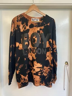 £22 • Buy Boy London Bb Og Custom Dye Vintage Sweatshirt Unisex Onesize Selfridges Punk