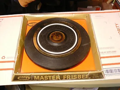 Wham-O Master Frisbee 1967/ Black Gold Tournament Model #632 • $49.95