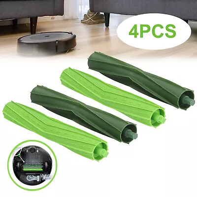 4PCS Replacement Roller Brushes For IRobot Roomba E5 E6 I7 I3+ I4 I6+ I7 I8 Plus • $12.48