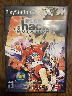 .hack MUTATION (Sony PlayStation 2 2003) • $20