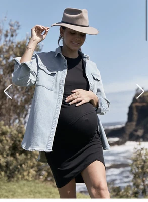 $25 • Buy Legoe Heritage Maternity Pregnancy Dress Breastfeeding Bellevue Sz 0