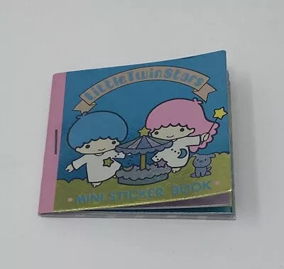 Vintage Sanrio Little Twin Stars Mini Sticker Book 1976 1984 Rare Complete • $50