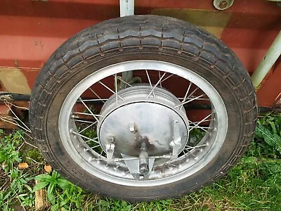 Moto Guzzi Ambassador Eldorado Police Borrani Alloy Front Wheel And Tyre TLS • $431.60