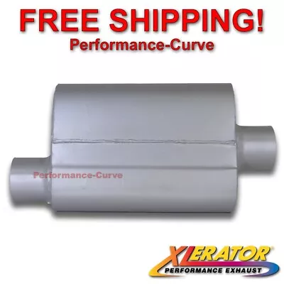 3  Offset / Center - Performance 2 Chamber Muffler - Xlerator VX Series - VX3041 • $42.95