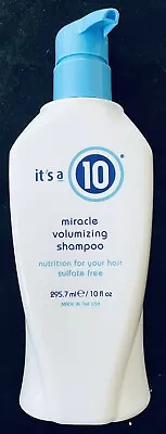 It's A 10 Miracle Volumizing Shampoo 10oz - Nutrition For Your Hair Sulfate Free • $13.99