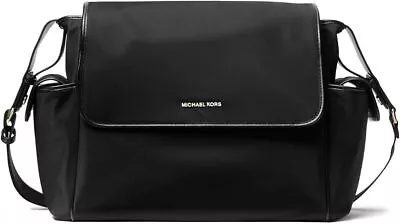Michael Kors Travel Large Diaper Bag Messenger - Black • $202.96