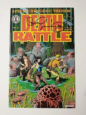 Death Rattle #8 Signed By Mark Schultz COA 1st Xenozoic Tales B • $149