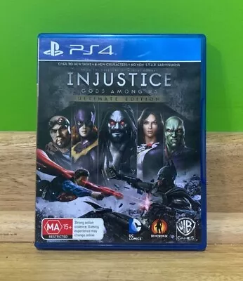 Injustice: Gods Among Us  (Ultimate Edition) - PlayStation 4 • $12