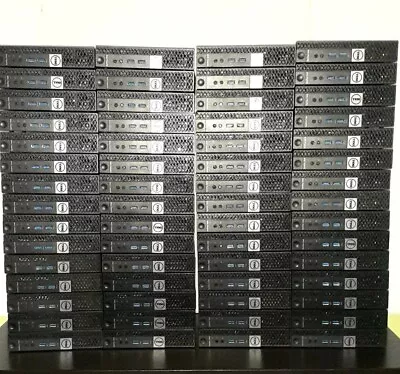 Lot Of 50 Dell OptiPlex 7040M Micro USFF I5-6500 2.5GHz 8GB 250GB HDD • $3999.95