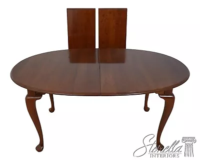 L61529EC: STICKLEY Solid Cherry Oval Dining Room Table • $1695