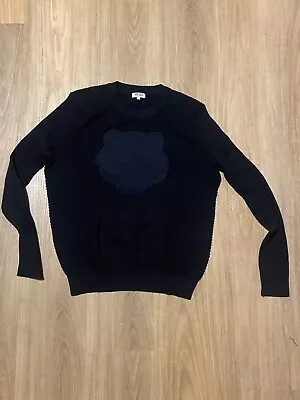 Black Womens Kenzo Lightweight Sweater Size Large Slim Fit  • $90