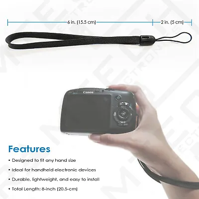 Universal Hand/Wrist Strap For Canon PowerShot S SX Series Digital Camera • $6.99