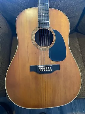 Martin D12-35 12 String Rosewood Acoustic Guitar & Case • $335