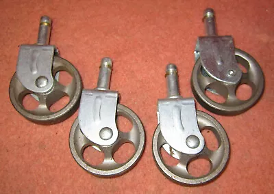 New - Set Of 4 Seeburg Jukebox Heavy Duty Casters Wheels • $50