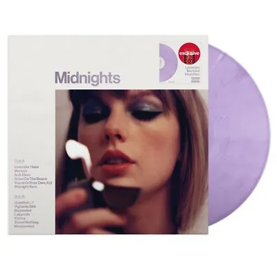 Taylor Swift - Midnights - 🟣 Marbled Lavender Vinyl Target Exclusive - Midnight • $39.99