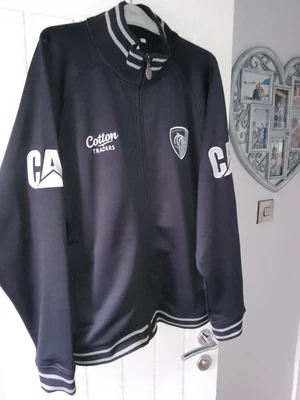 £15 • Buy Men's Leicester Tigers Training Track Top By Cotton Traders