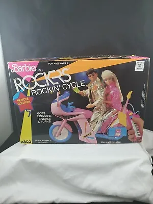 Barbie & The Rockers Rockin ’ Cycle W/original Box New Open Box Arco/mattel 1987 • $119.24