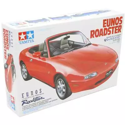 Tamiya Mazda Eunos Roadster Plastic Model Kit 24085 Scale 1:24 Highly Detailed • £19.50