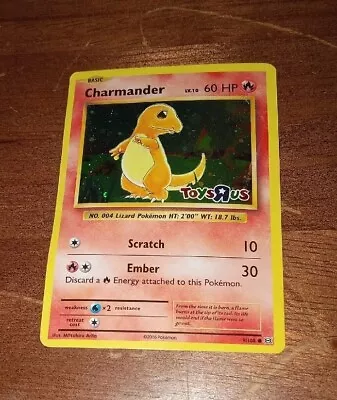 Pokemon Cards: Evolutions Charmander (#9/108) Holo Toys R Us Promo Card *READ  • $39.99