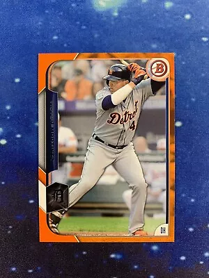 2015 Bowman #69 Victor Martinez Orange Paper /25 Detroit Tigers • $7.99