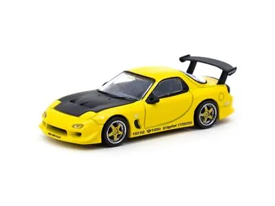 1:64 Mazda RX-7 FD3S VERTEX -- Yellow Metallic -- Tarmac Works • $20.99