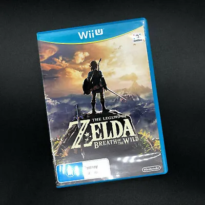 Nintendo Wii U - The Legend Of Zelda: Breath Of The Wild - AUS PAL • $94.95