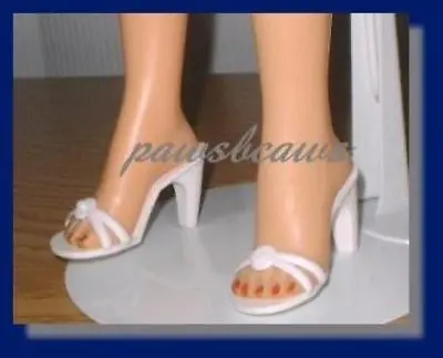 2-1/8 X7/8  WHITE High Heel Doll SHOES For Miss Revlon CISSY 22  American Models • $9.99