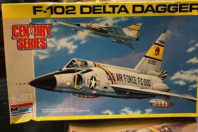 1/48 Monogram F-102 Delta Dagger U.S Air Force Fighter Bomber Model 5827 VINTAGE • $9.99