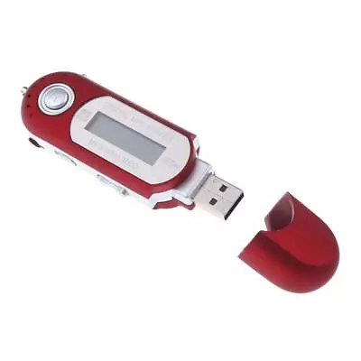 2x 4GB MP3 MP4 Player Audio Media Player  3.5mm Jack Card Reader Red • £14.10