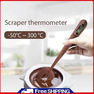 £10.49 • Buy Digital Spatula Thermometer Cooking Chocolate Baking Stirring Temperature Meter 