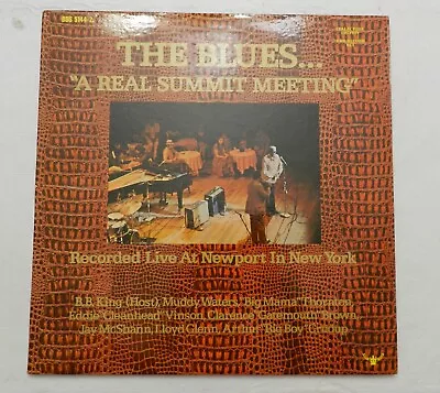 2-LP Various – The Blues...  A Real Summit Meeting  (Live) 1973 Newport VG+ • $8