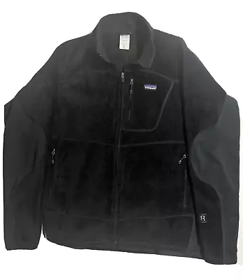 $59.88 • Buy Patagonia Regulator Polartec Fleece Jacket Men's Extra Large Black Full Zip