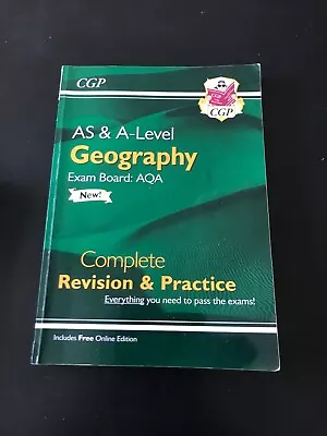 CGP As And A Level Geography AQA • £7