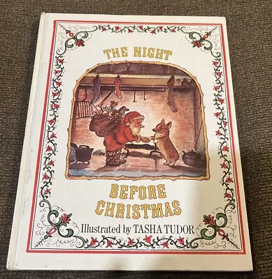 Vintage Rare The Night Before Christmas Clement Moore Tasha Tudor 1979 5th Print • $30