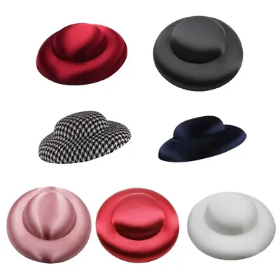 Elegant Millinery Fascinators Base Hat DIY Pillbox Hat For Makeup Party • £8.99