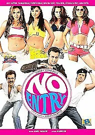 No Entry DVD (2005) Anil Kapoor Bazmee (DIR) Cert PG FREE Shipping Save £s • £2.98