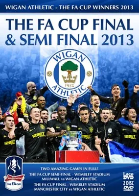 FA Cup Final And Semi-final: 2013 DVD (2013) Wigan Athletic FC Cert E 2 Discs • £5.93